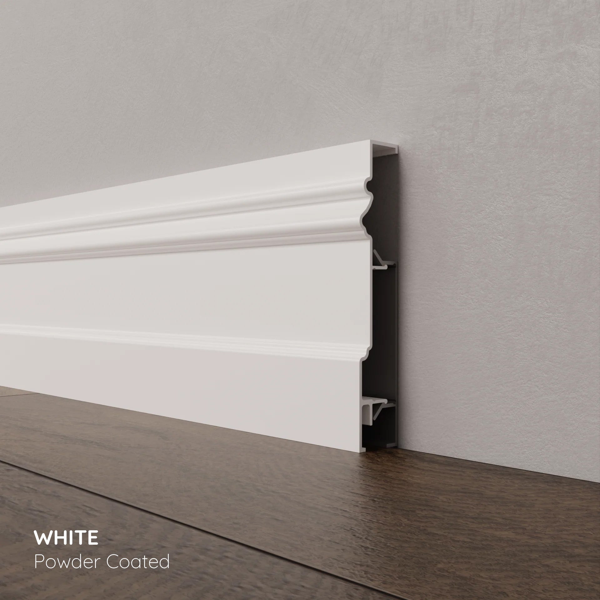 32 FEET KIT - Sole Aluminum Baseboard Moulding (32'9 in / 10 lm.) – Mox ...